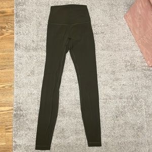 Olive Green Lululemon Leggings